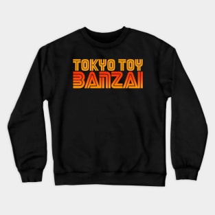 TOKYO TOY BANZAI "SUNSET" LOGO Crewneck Sweatshirt